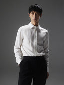 Slim fit Tencel shirt