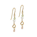 ORGANIC HEART EARRINGS
