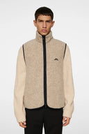 Duncan wool fleece vest