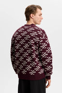 Denny jcquard cardigan