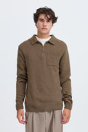 CFFELIPO LAMBSWOOL POLO KNIT