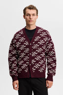 Denny jcquard cardigan