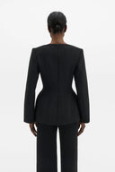 NINNI CUT OUT SHOULDER HOURGLASS TOP