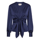 BLAIR BLOUSE SEMI RICH NAVY