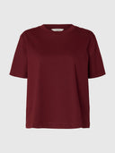 SLFESSENTIAL SS BOXY TEE