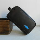 Hombre toalettmappe leather