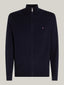 Pima org cashmere zip thru