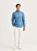 LIGHT DENIM SHIRT-SLIM FIT