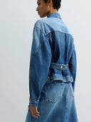 TWO TONED DENIM JACKET