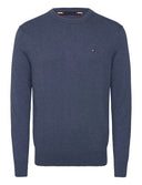 Pima org cashmere crew neck