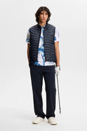 Tour tech print polo