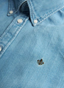INDIGO HERRINGBONE SLIM FIT