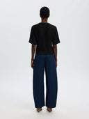 SLFJANE LINEN KNIT O-NECK