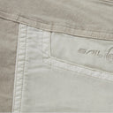 Blocked Corduroy Shorts