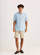 DOUGLAS LINEN SHIRT SS-CLASSIC FIT