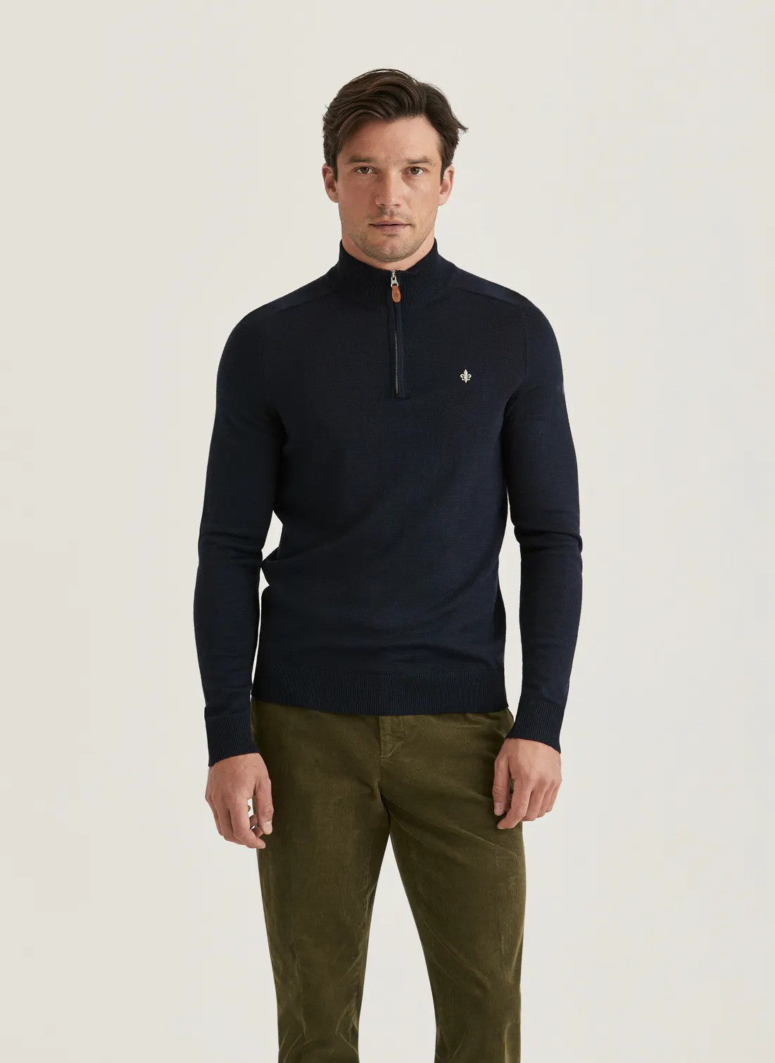 Merino john zip