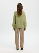 SLFLULU LS KNIT SHORT CARDIGAN