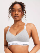 CALVIN KLEIN LGHT LINED BRALETTE GREY