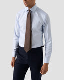 Houndstooth king twill shirt slim