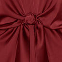 FAYE DRESS SEMI RICH MERLOT