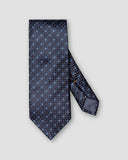 FLORAL MEDALLION WOVEN SILK TIE