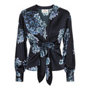 BLAIR BLOUSE HYDRANGEA