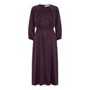RACHEL DRESS SEMI RICH PLUM