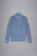 Garment dyed Re-Wool turtleneck