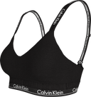 CALVIN KLEIN LGHT LINED BRALETTE BLACK