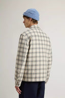 Wool Chek Alaskan shirt jakket