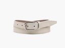 NOHR JENNY SILVER SUEDE LEATHER BELT