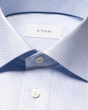 Houndstooth king twill shirt slim
