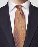 Geometric Woven Silk Tie