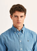INDIGO HERRINGBONE SLIM FIT