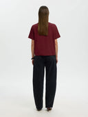 SLFESSENTIAL SS BOXY TEE