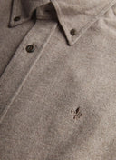 FLANNEL HERRINGBONE  SHIRT-SLIM