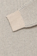 CFFENIX two toned ribbed knit