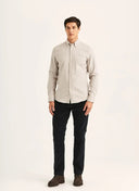 FLANNEL CHECK SHIRT-SLIM