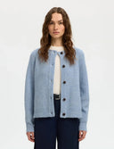 SLFLULU LS KNIT SHORT CARDIGAN