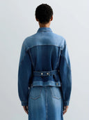 TWO TONED DENIM JACKET