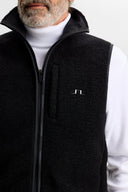Duncan wool fleece vest