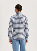Flannel check shirt slim fit