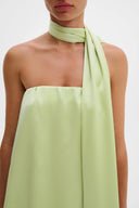 Zelda scarf detail maxi dress