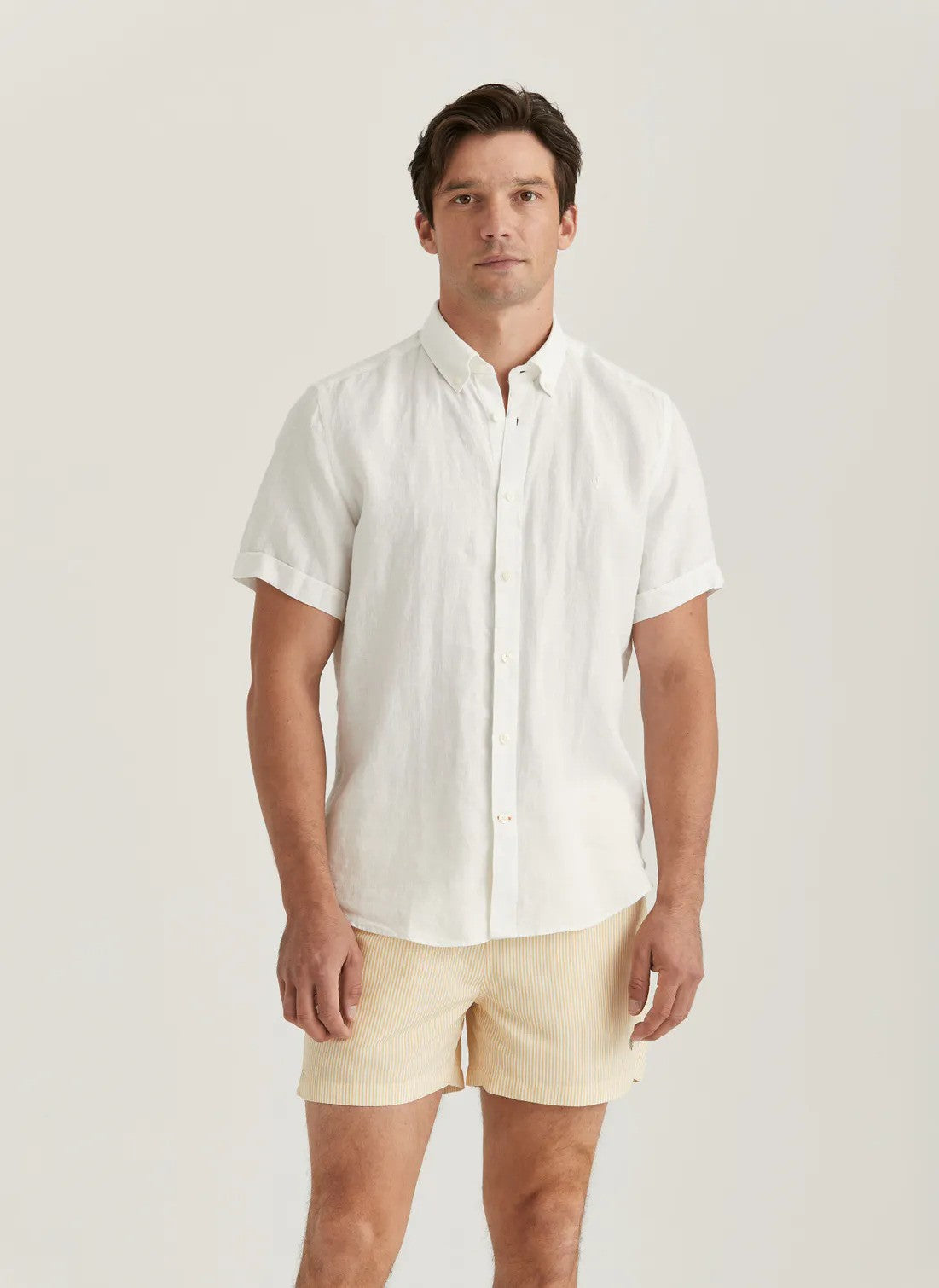 Douglas Linen SS shirt classic fit