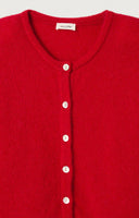 VITOW CARDIGAN CARMINE CHINE