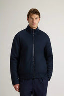 Knitted wool lewis Bomber