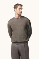 PURE WOOL CREWNECK