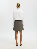 SLWREEDA WOOL BLEND SKIRT