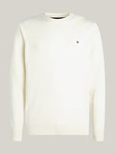 Pima org cashmere crew neck