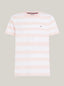 Slub cotton stripe tee